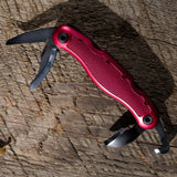 FLEXCUT Pocket Jack for Carvin’ 2.0, Light Weight Wood Carving Jackknife Style Tool with 4 Blades, Made in the USA | JKN289