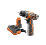 Ridgid R82005K 12-Volt Lithium-Ion 3/8×22 Cordless 2-Speed Drill Kit